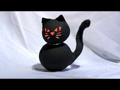 Cat O'Lantern - Halloween DIY