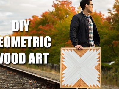 DIY Geometric Wood Art