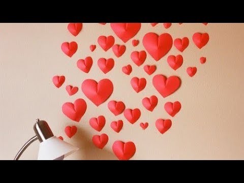 DIY Heart Wall DECOR!!!