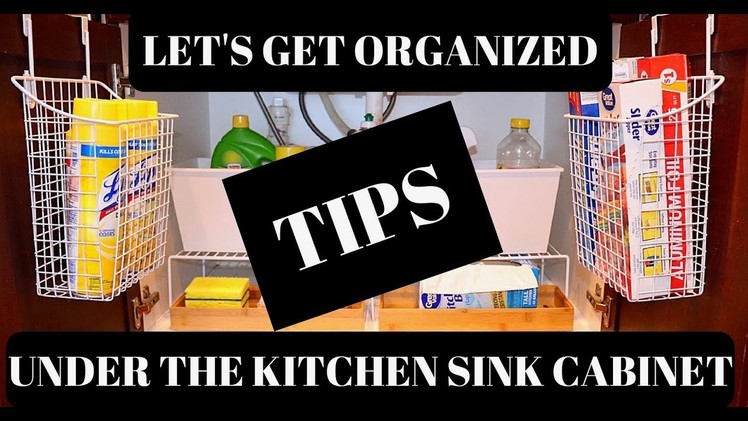 DIY| Under Kitchen Sink Organization