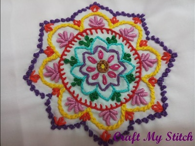 Hand Embroidery | Colourful Stitches - CMS 17 02