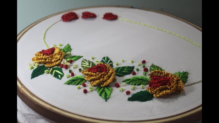 Hand Embroidery Designs | Brazilian embroidery | Stitch and Flower-172