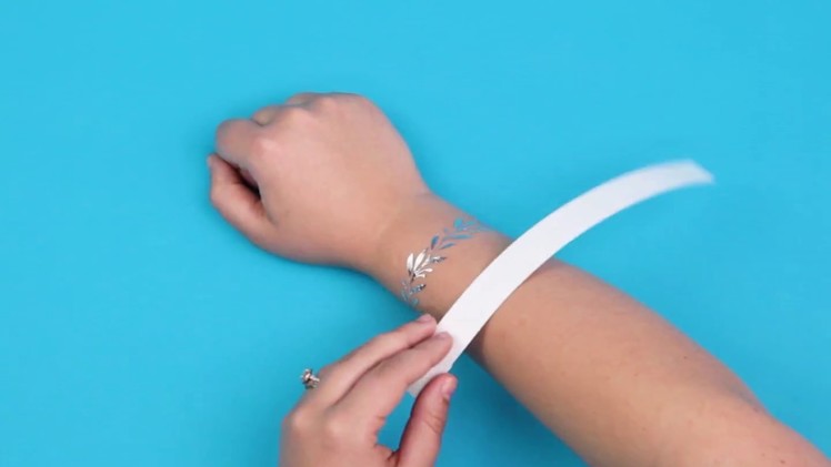 How to use Metallic Temporary Tattoo Paper