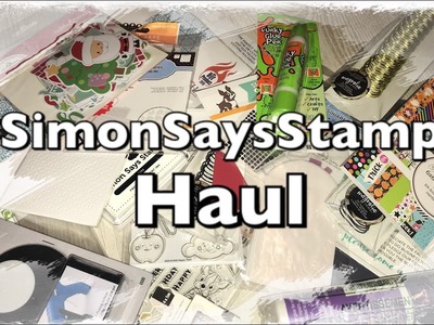 SSS Haul Simon Says Stamp Haul deutsch Oktober 2017, Scrapbooking, Doodle Bug, Simple Stories, DIY