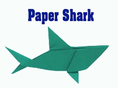 Cool Origami SHARK - Origami easy tutorial