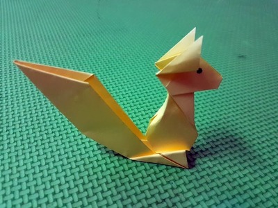 Cool Origami SQUIRREL - Origami easy tutorial