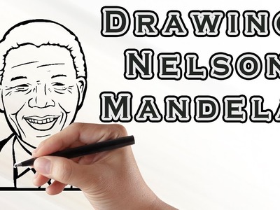 Drawing Nelson Mandela | Draw Easy For Kids | Drawing Famous People Nelson Mandela