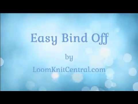 Easy Bind Off for Double-Knit Loom