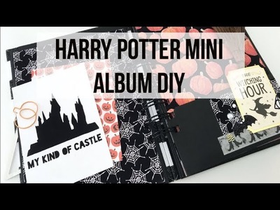 Harry Potter Pocket Mini Album Tutorial | Serena Bee Creative