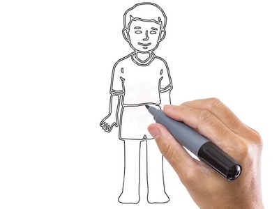 How to Draw a Boy Easy Step By Step Drawing Tutorials for Kids – UCIDraw