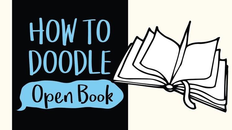 How to Draw an Open Book (Easy Step by Step Drawing and Coloring Tutorial)