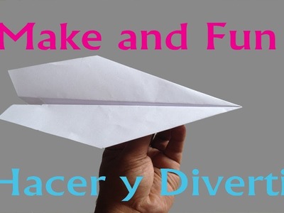 How to make a paper airplane - Paper planes - BEST Paper Plane