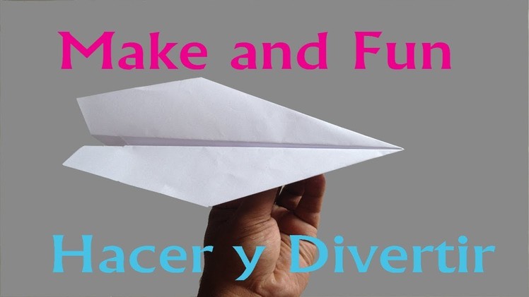 How to make a paper airplane - Paper planes - BEST Paper Plane
