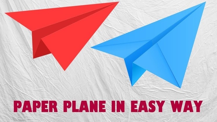 How to make paper Plane || कागज का हवाई जहाज कैसे बनाए ?