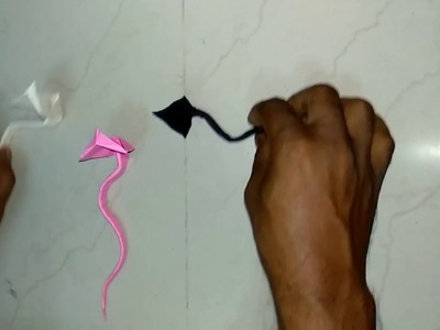 How to make Simple origami snake