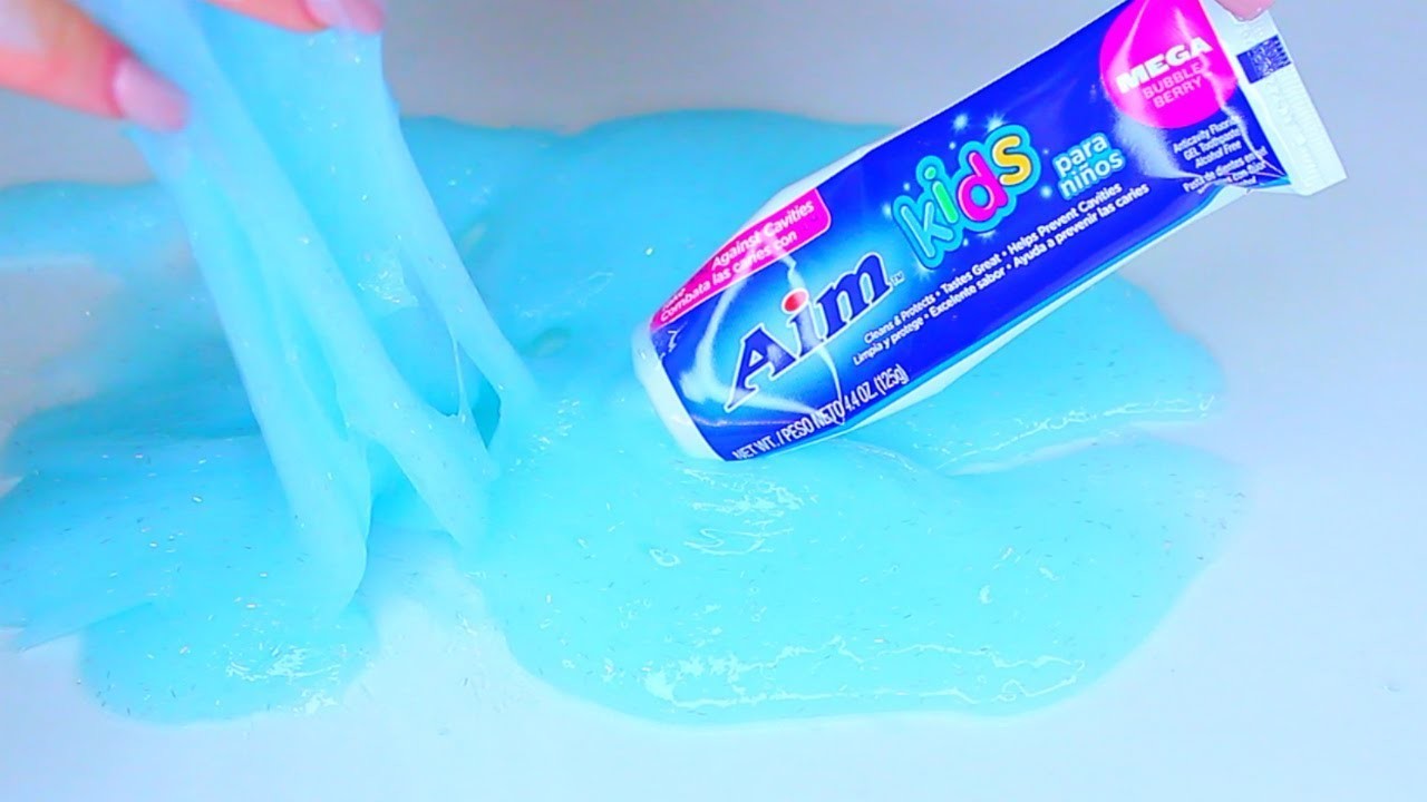 How To Wiki 89 How To Make Slime With Toothpaste