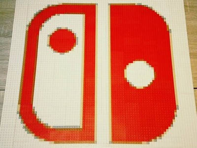 LEGO PIXEL ART | NINTENDO SWITCH LOGO