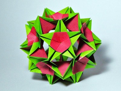 Origami Claire Kusudama (Xander Perrott)