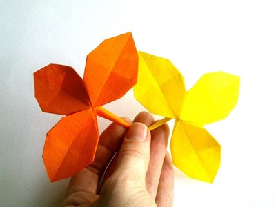 Origami Leaves of Rose (Toshikazu Kawasaki)