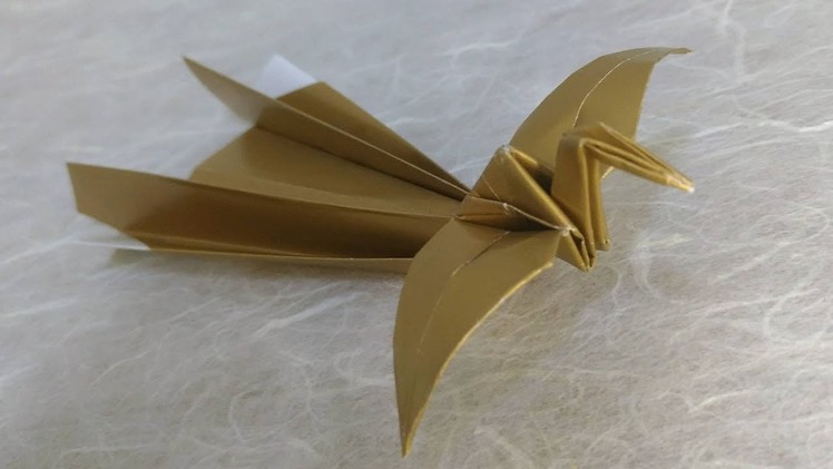 Origami phoenix tutorial 摺紙鳳凰教學