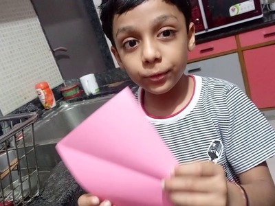 Paper Dog face- My first origami tutorial