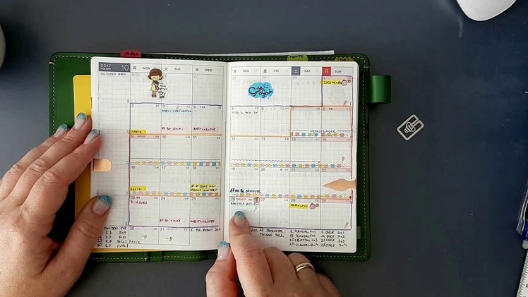 Planner layouts: Part 1 - Monthly grid