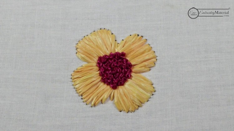 Raffia Ribbon for Hand Embroidery Tutorial