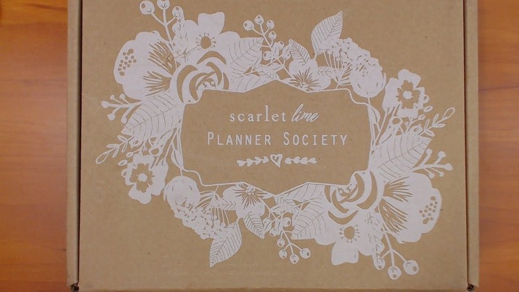 Unboxing the Planner Society September box and making stuff with it!