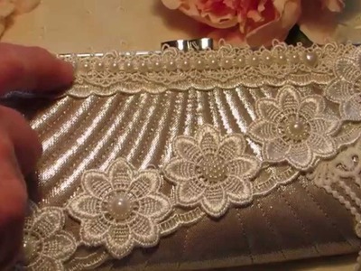 Altered Evening Clutch Purse . .And I've Got Happy Mail . .For Valentine's Day