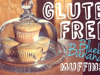 Blueberry Banana Muffins ♥ Gluten Free Treats
