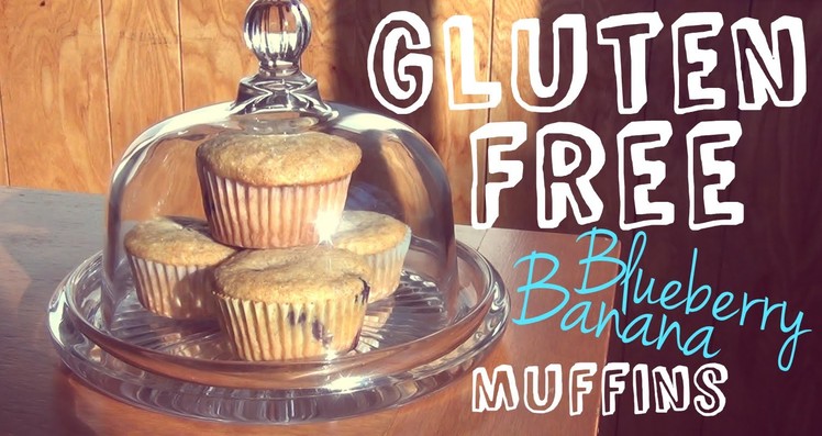 Blueberry Banana Muffins ♥ Gluten Free Treats