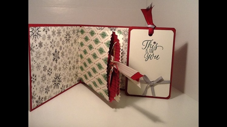 Christmas Card & Gift Card Holder Part 2