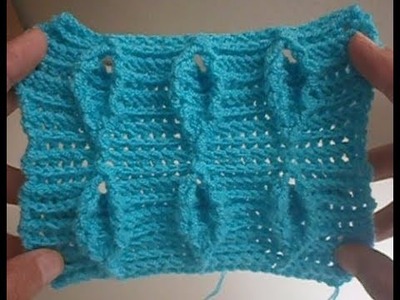 Crochet Stitch ideal for a Scarf.