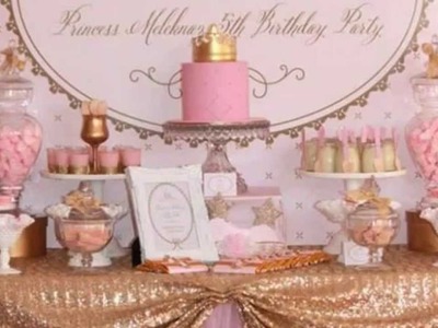 Cute Princess tea party decorations ideas