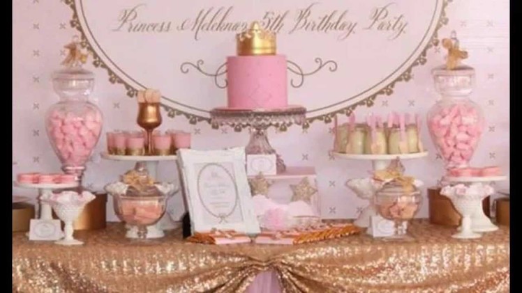 Cute Princess tea party decorations ideas
