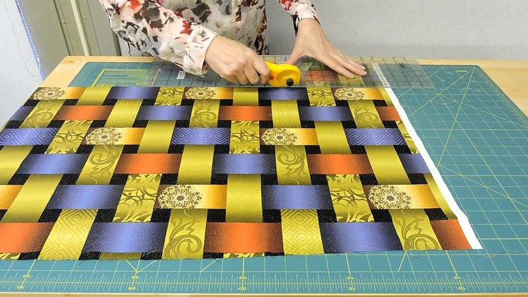Cutting Directional Fabrics by Barb Sackel for QuiltWoman.com