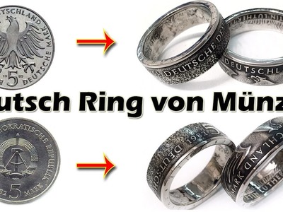 Deutsch Ring von Münzen - German Coin Rings for Special Order - for Masoud and Fanny