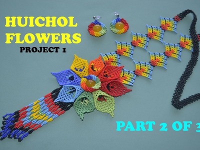 DIY 2.3: HUICHOL FLOWERS! THUMBS UP!!!