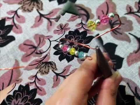 DIY bobby pin earring