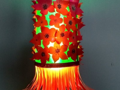 DIY | How to make Lantern.Akash Kandil for Diwali | Flower Lantern