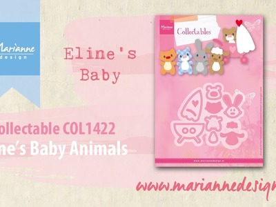 Eline's Baby by Marianne Design | Collectable COL1422 Baby Animals | Cardmaking Die Cutting