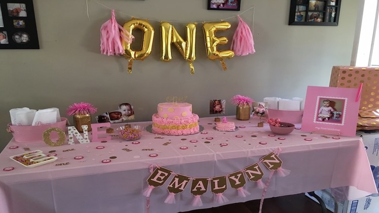 Emalynn's 1st Birthday Party