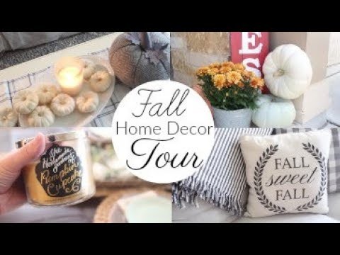 Fall Home Decor Tour 2017 | Fall Decor Ideas, Farmhouse Fall