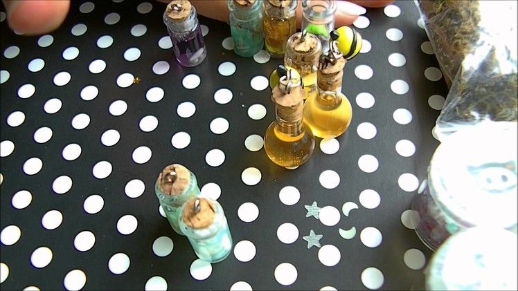♣ Glass Bottle Charms: Update #2 ♣