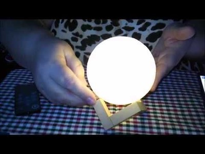 GPJOY Lighting Night Light 3D Printing Moon Lamp