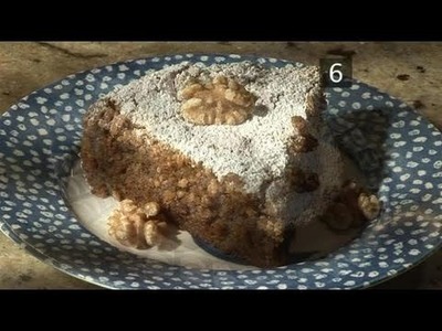 How To Bake French Perigordine Walnut Cake