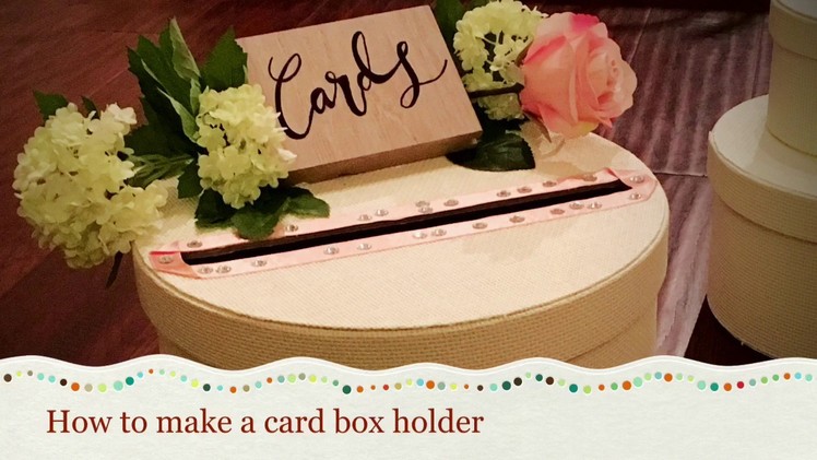 How to decorate an IKEA Box for your wedding?