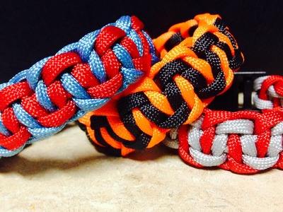 How To Make A Paracord Bracelet Without A Buckle Part 1