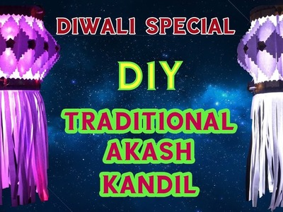 How to make akash kandil at home | Easy tutorial