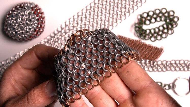 How to make chainmail - European 4-1